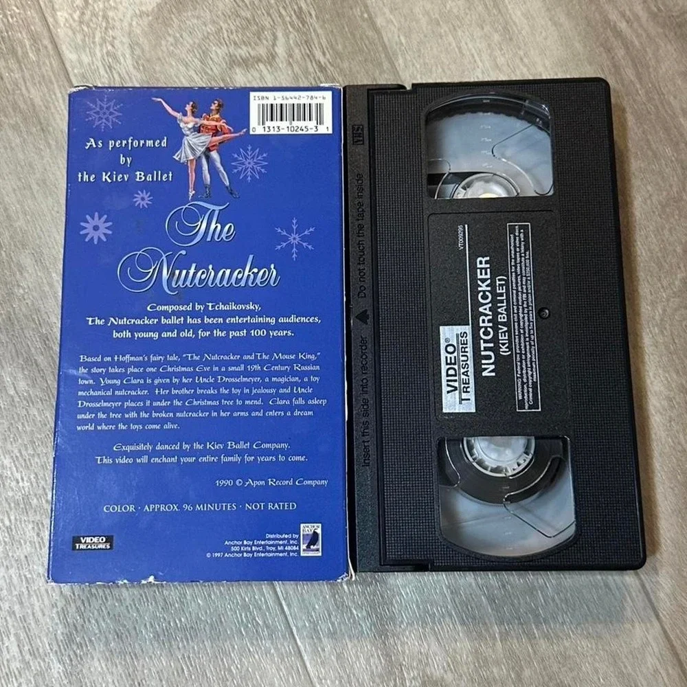 VINTAGE The Nutcracker ballet VHS tape
